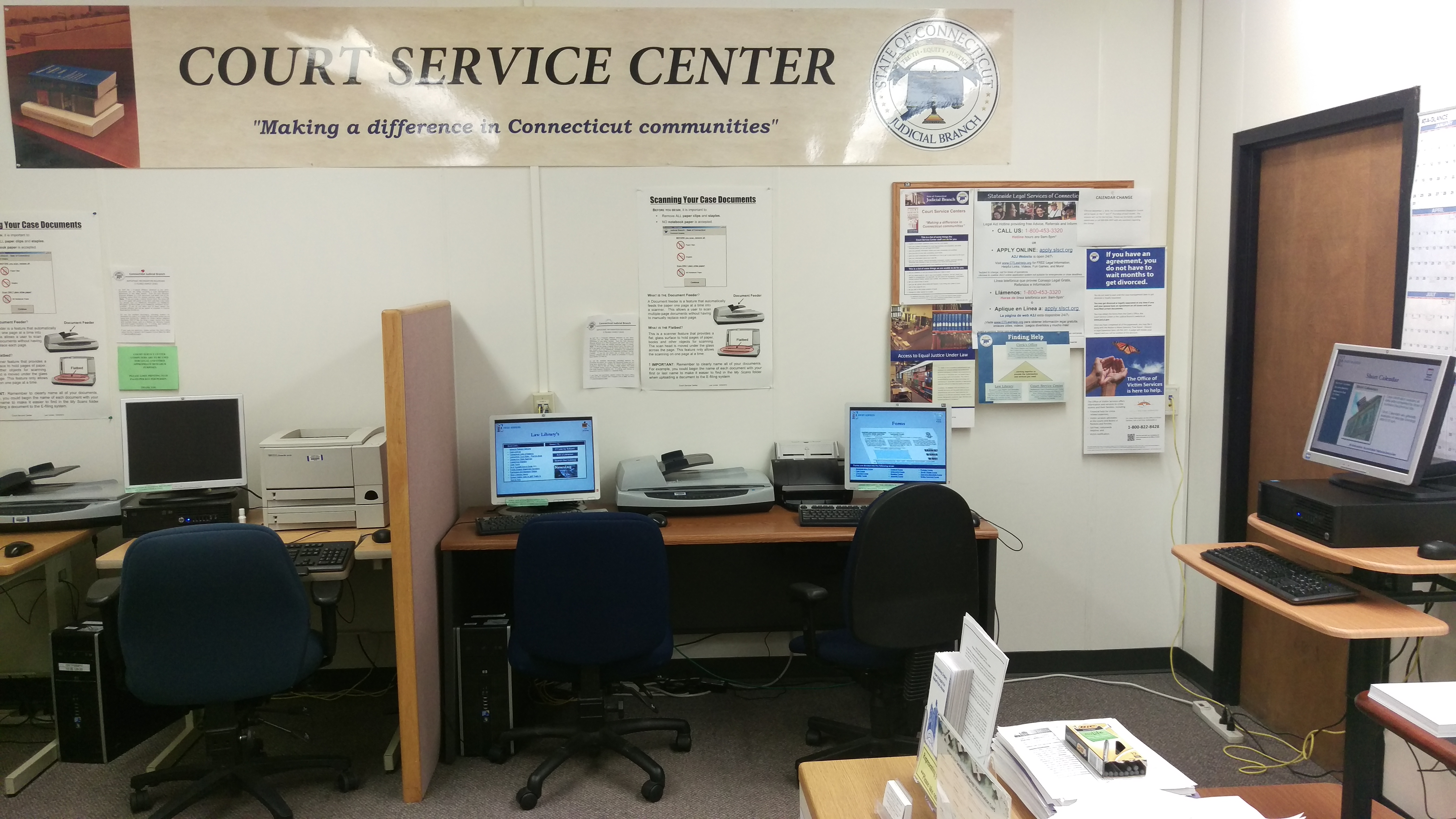 Tolland Court Service Center