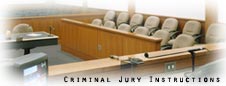 Jury box and bench