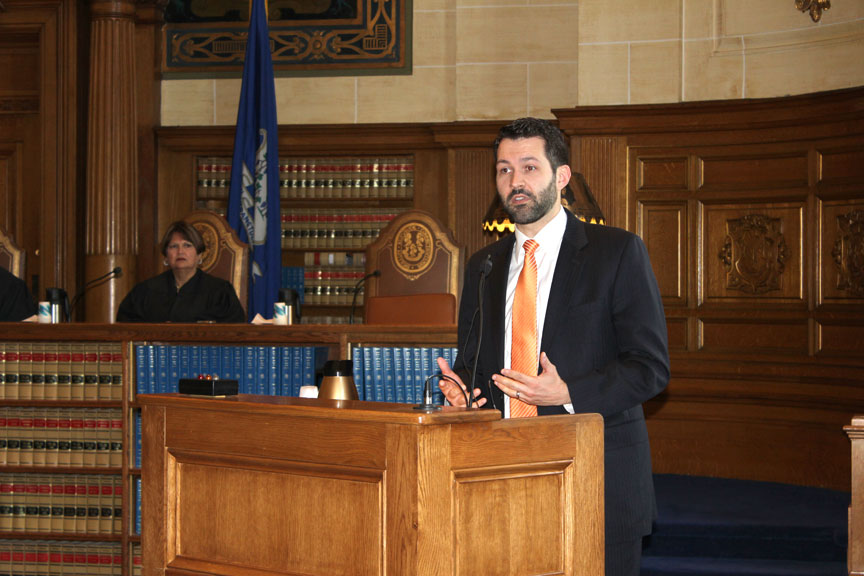 Dr. Douglas M. Spencer delivers the keynote address.