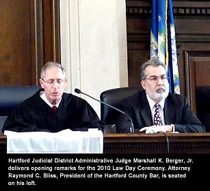 Hon. Marshall K. Berger, Jr. and Atty. Raymond C. Bliss