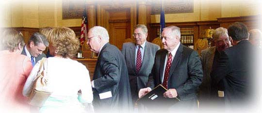 Honorees and Spectators