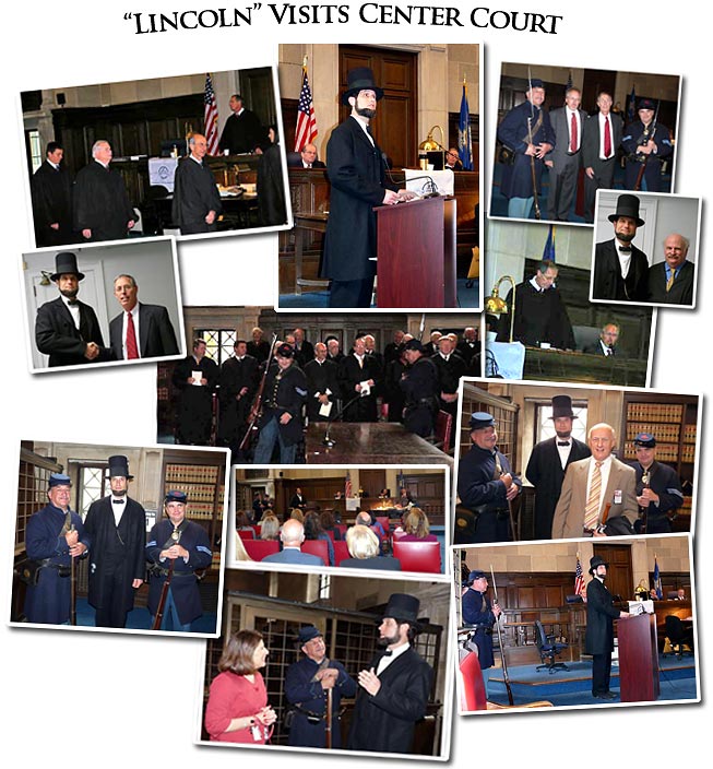Montage of Photos from Law Day Ceremony, Hartford Superior Court