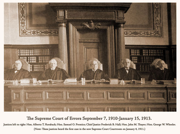 Supreme Court of Errors 1910-1913