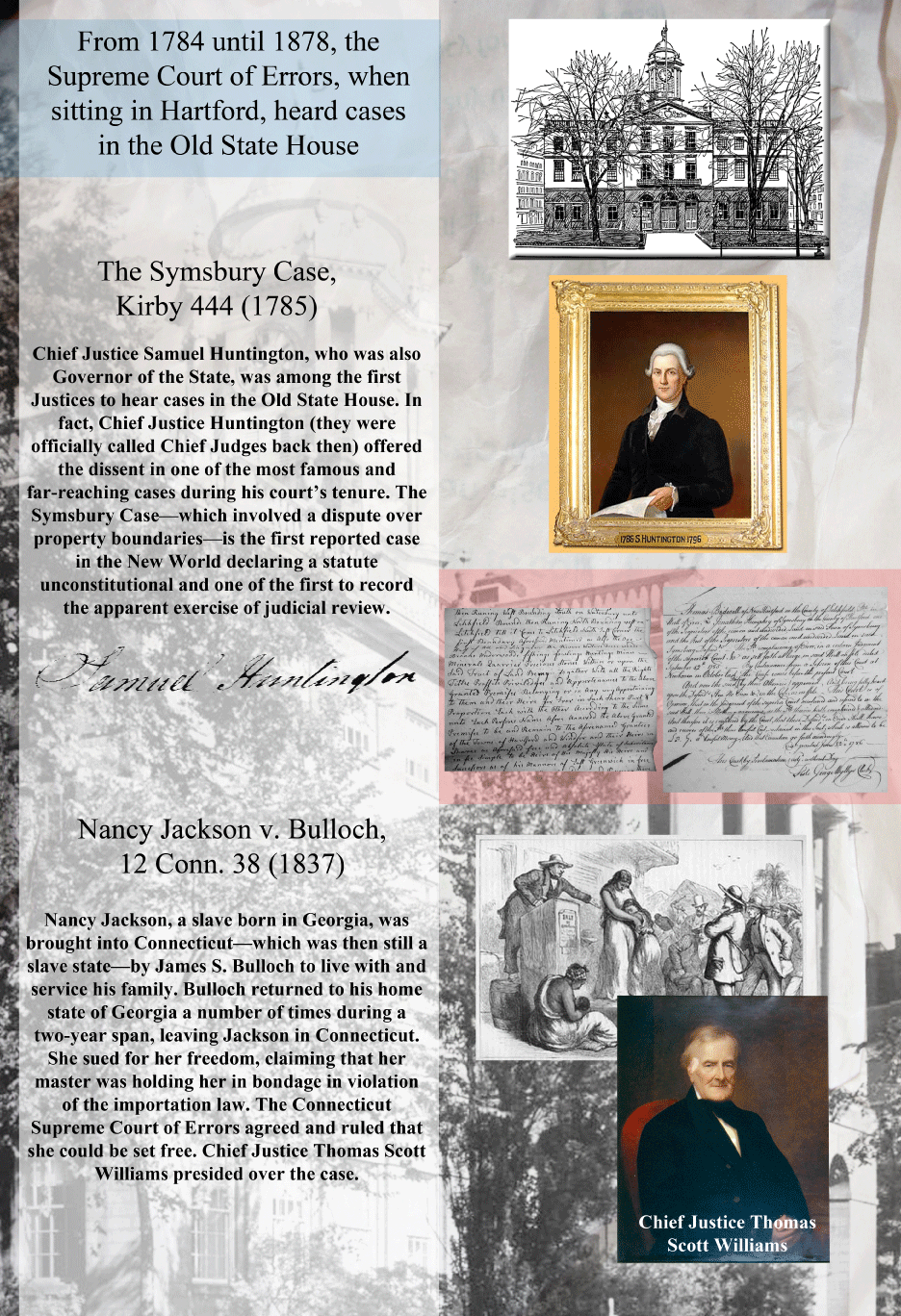 Old State House Display Poster