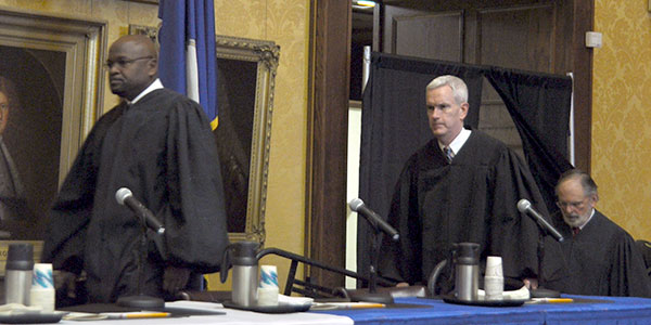 Judges enter