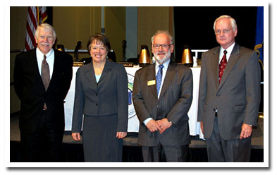 Judge Schaller, Judge DiPentima, ?? and Judge Gruendel