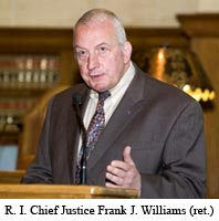 Former R.I Chief Justice Frank J. Williams