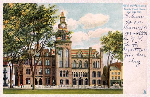 New Haven City Hall and Courthouse