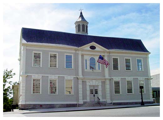New London County Courthouse - photo by J. Ensign