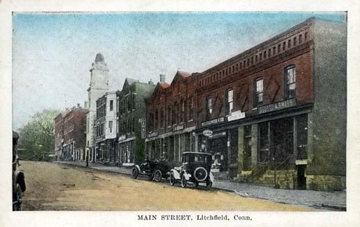 Main Street, Litchfield - 1920's