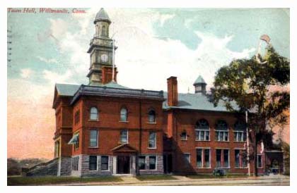 Windham County Courthouse - Postmarked 1916