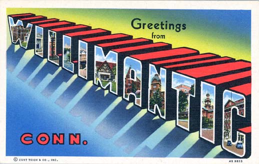 Windham County Courthouse - Postmarked 1916