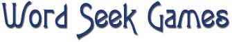Word Seek Games