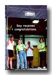 Ray receives congratulations