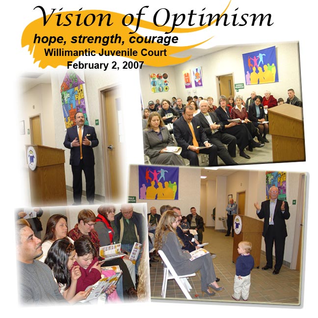 Participants in the "Vision of Optimism' program