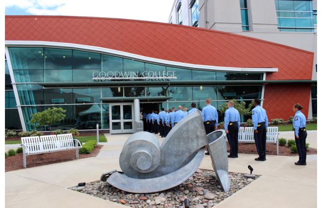 Goodwin College in East Hartford hosted the graduation.