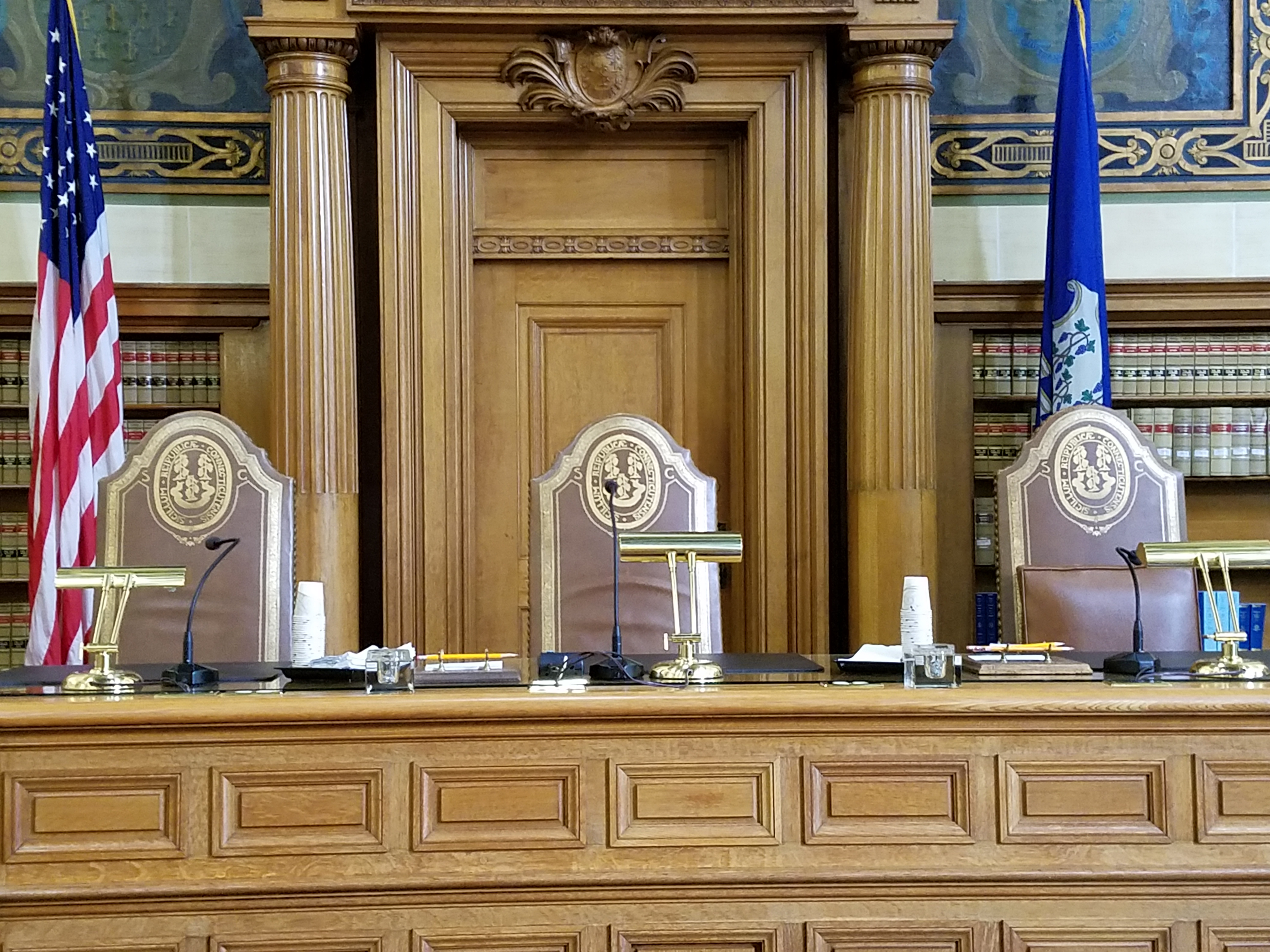 Photo of interior Supreme Court