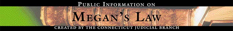 Megan's Law Brochure Banner