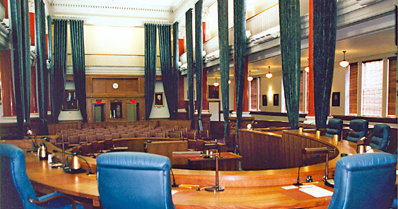Appellate Court courtroom