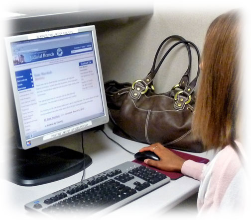 Looking at Judicial website