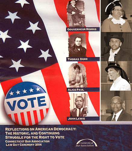 Law Day Program Cover from CBA