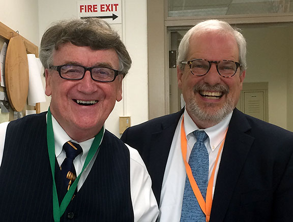 Judge Abrams and Sean Butterly