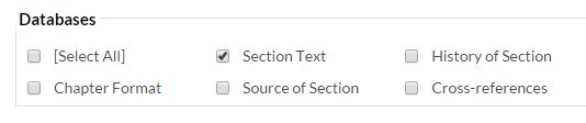 Databases - Section Text