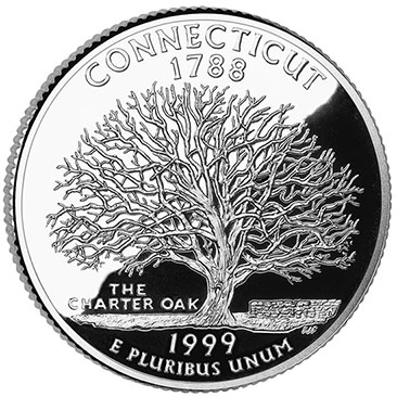 CT quarter, 1999