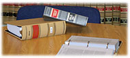 Book on table